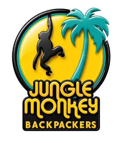 Jungle Monkey Backpackers logo